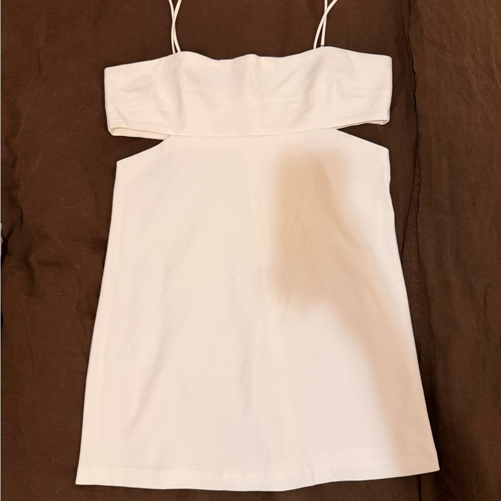 Zara Classic White Mini Dress